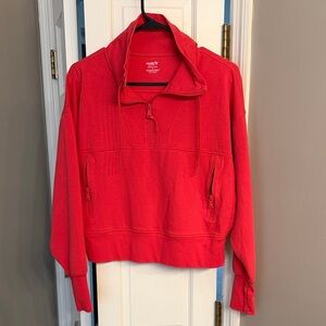 Old Navy Dynamic Fleece Half-Zip Hoodie Sweatshirt